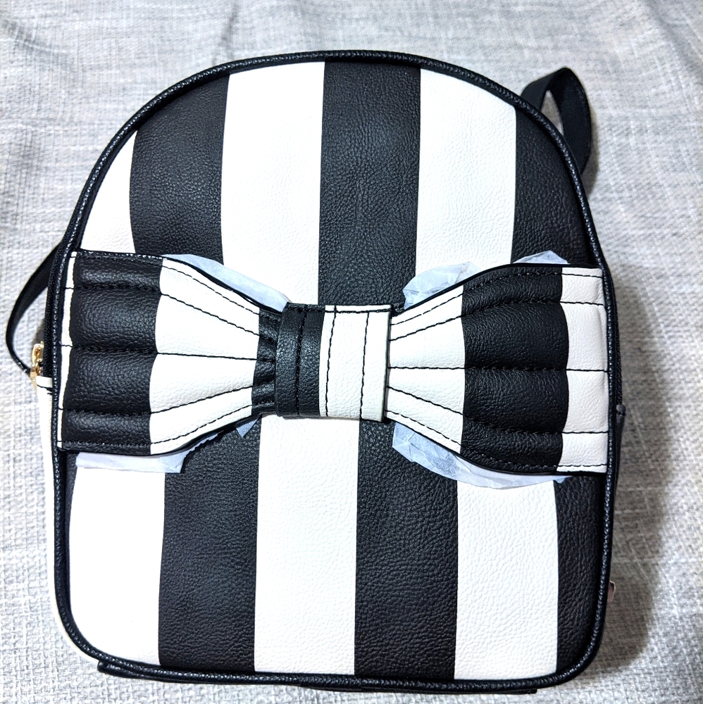NWT Betsey Johnson Backpack Purse